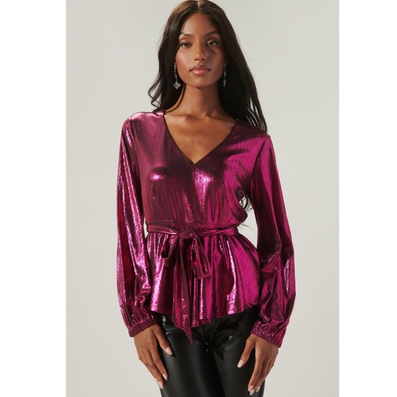 Peplum Top, New - Picture 3 of 8